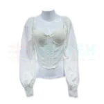 Corset en Popelina – Color Blanco