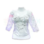 Corset en Satén Coutil – Color Blanco