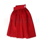 Falda Mil Rayas en Ururo – Color Rojo