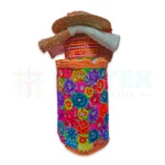 Conjunto de Pollera en Paño Lester Modelo Puras Flores – Color Miel